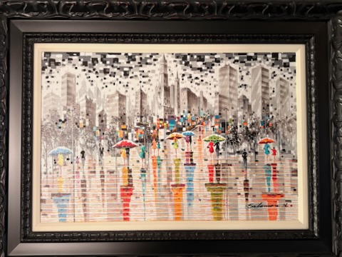 A detailed painting from Heather’s collection